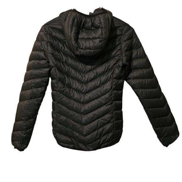 Simons Women’s Lightweight Down Puffer Jacket – Black, Size XS - Picture 2 of 5